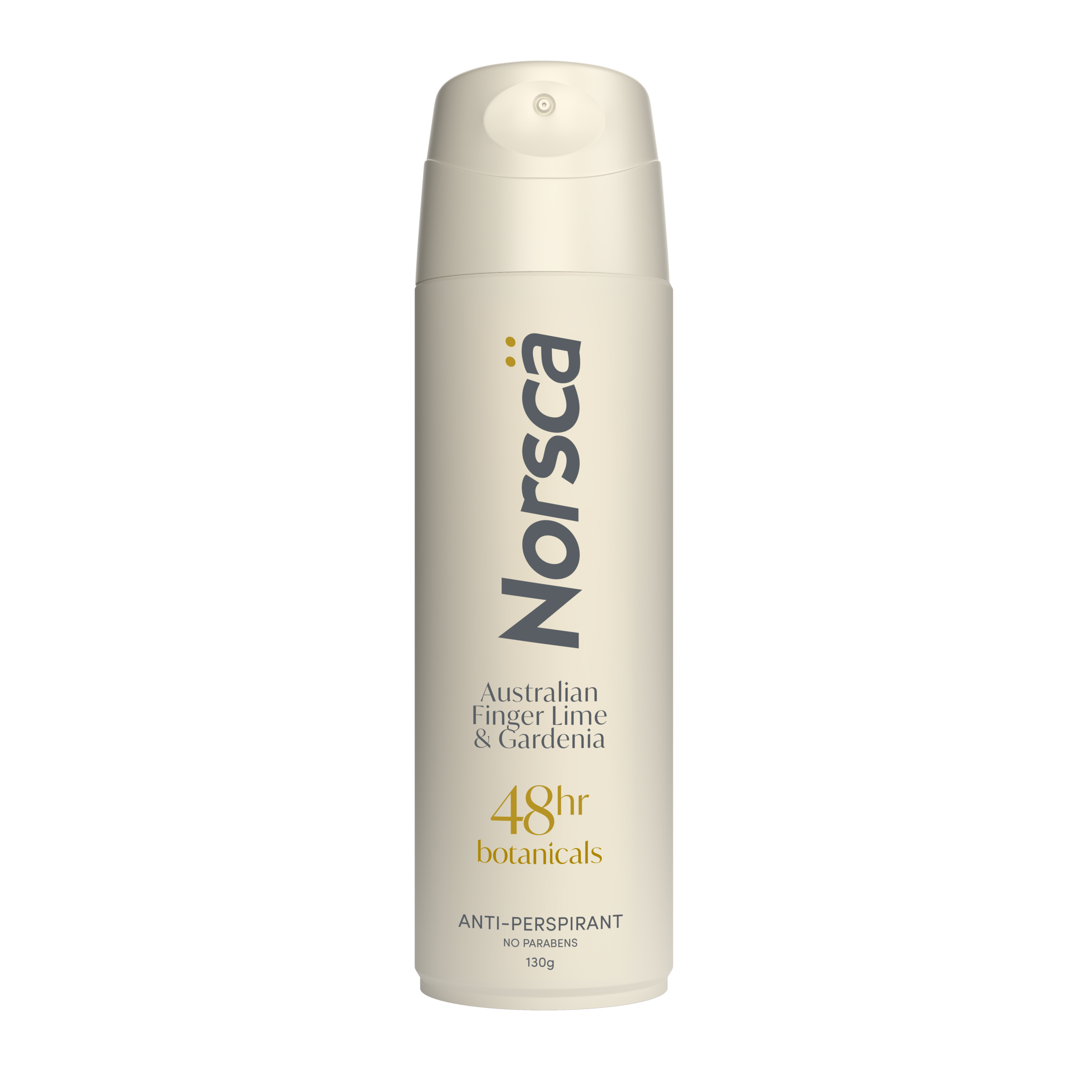 Norsca Botanicals Australian Finger Lime & Gardenia 48H Anti-Perspirant 130g
